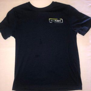 Boy's Under Armour Fishing tee